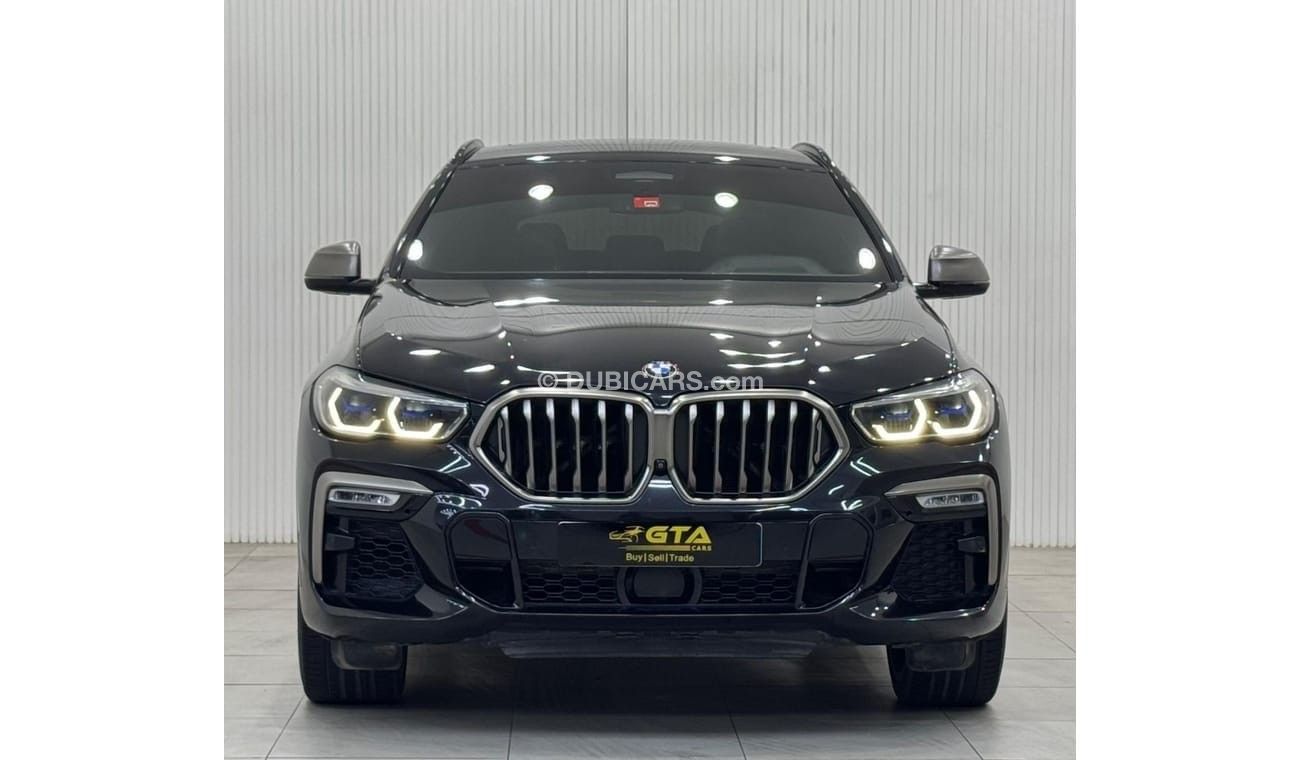 BMW X6 50i Exclusive 4.4L 2021 BMW X6 M50i, 2026 AGMC Agency Warranty + Service Package, Full Service Histo