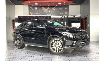 Mercedes-Benz GLE 450 AED 3,200 P.M | 2016 MERCEDES-BENZ GLE COUPE 450 AMG  BI-TURBO 3.0L | GCC | PANORAMIC VIEW