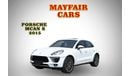 Porsche Macan 0% DP  - AGENCY MAINTAINED - PORCSHE MACAN S 2015 - PANAROMIC ROOF - 3.0TC V6 4WD - WELL MAINTAINED