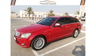 مرسيدس بنز C200 Mercedes C200 Elegance Station Wagon V4 2.0L GCC 2009 Model In Perfect Condition