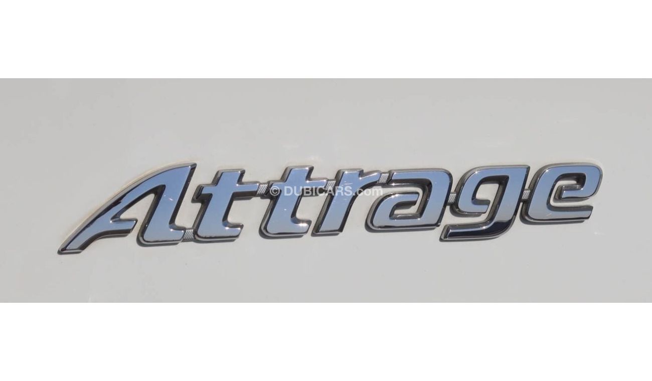 Mitsubishi Attrage GLX Mid 1.2L Mitsubishi Attrage 2022 1.2L GCC, accident-free, in excellent condition 587 p.m