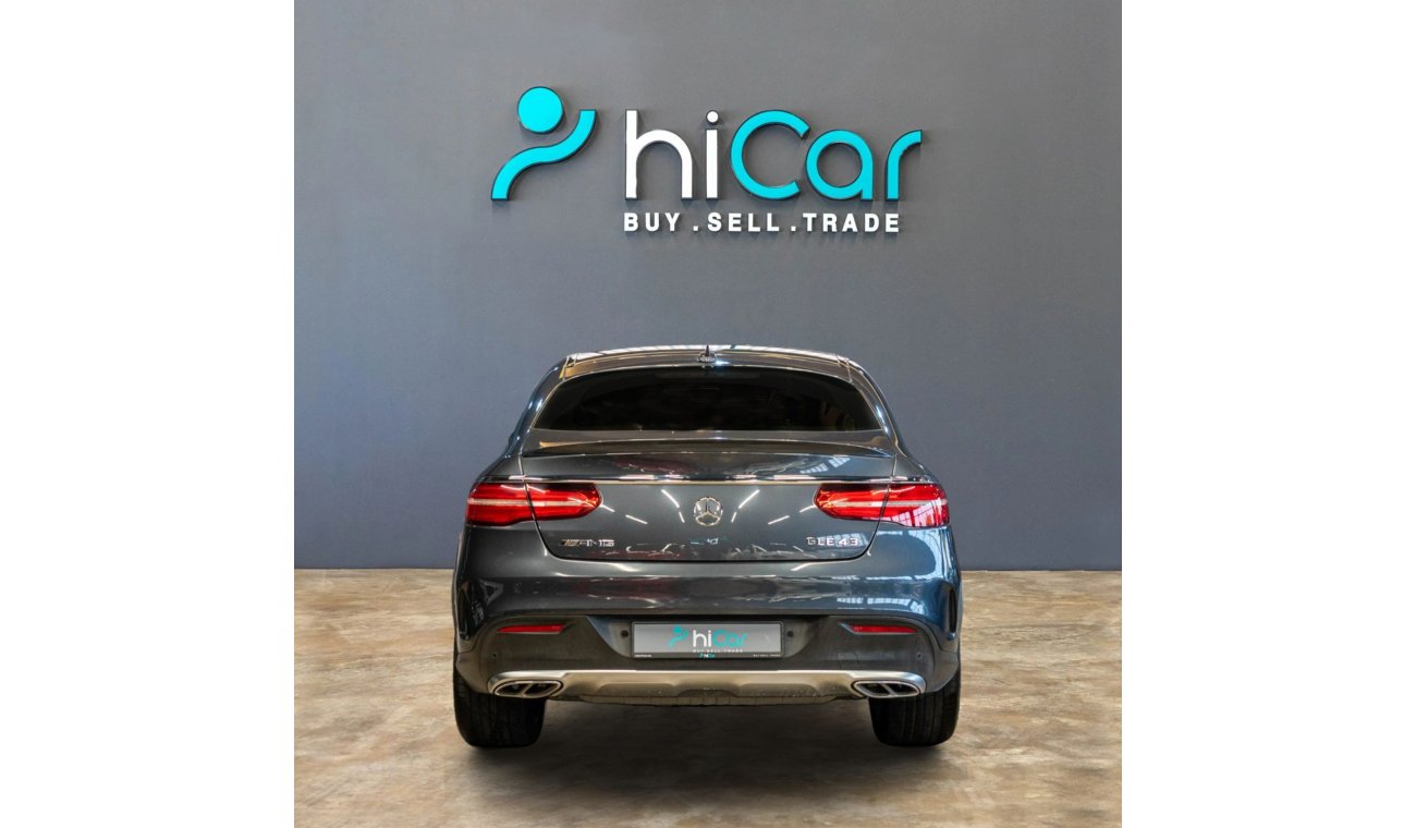 Mercedes-Benz GLE 43 AMG AED 2,519pm • 0% Downpayment •GLE 43 AMG Coupe • 2 Years Warranty!