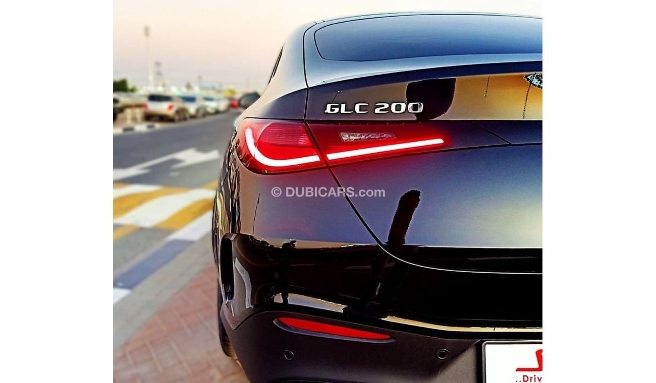 مرسيدس بنز GLC 200 AMG PACKAGE COUPE 2.0 TURBO 2024 MODEL BLACK COLOR