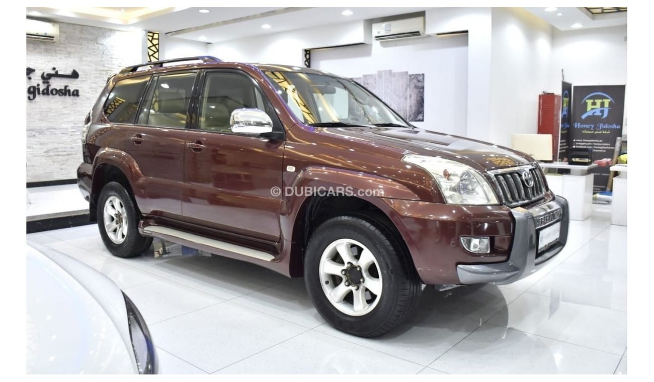 Toyota Prado EXCELLENT DEAL for our Toyota Prado VX ( 2009 Model ) in Burgundy Color GCC Specs