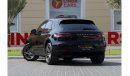 Porsche Macan std Porsche Macan 2019 GCC under Warranty with Flexible Down-Payment.