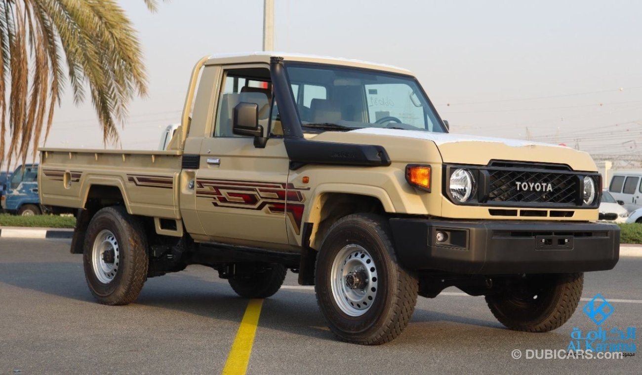 تويوتا لاند كروزر بيك آب تويوتا LC79 4.5L V8 منطقة المواصفات بمقصورة مفردة - دول مجلس التعاون الخليجي حجم المحرك - 4.5 لتر V8