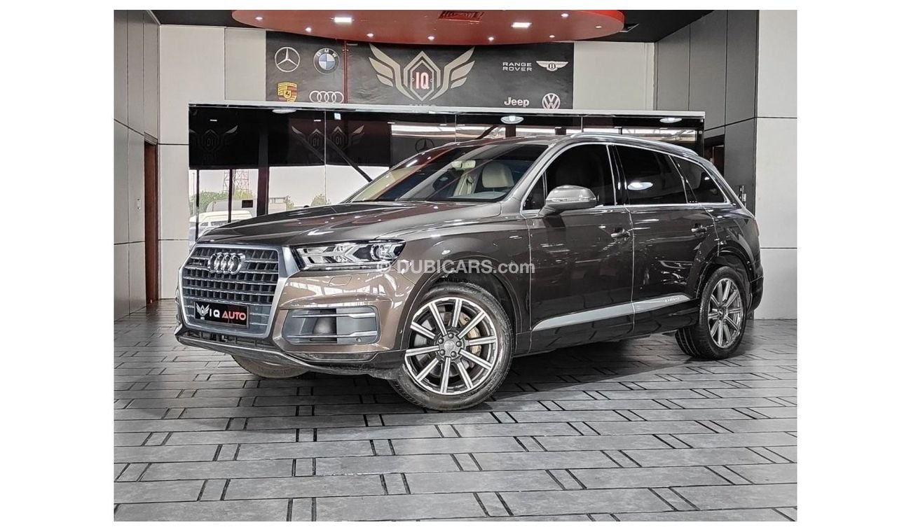 أودي Q7 AED 2000/MONTHLY | 2016 AUDI Q7 45 TFSI QUATTRO | 7 SEATS | GCC | UNDER WARRANTY