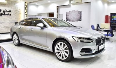 فولفو S90 EXCELLENT DEAL for our Volvo S90 T6 AWD ( 2018 Model ) in Silver Color GCC Specs