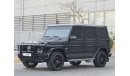 مرسيدس بنز G 63 AMG G-63 AMG 2017 GCC ORGINAL PAINT // ACCIDENT FREE // FSH // PERFECT CONDITION