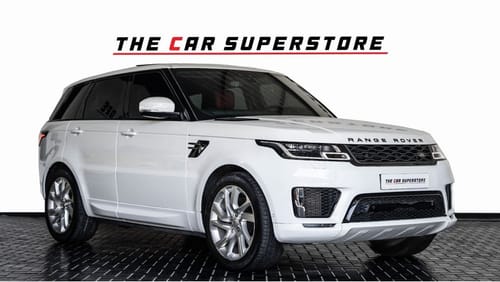 لاند روفر رانج روفر سبورت إتش أس إي 2019 - RANGE ROVER SPORT HSE - GCC - AL TAYER FULL SERVICE HISTORY - 1 YEAR WARRANTY