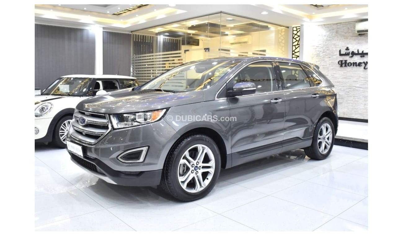 Ford Edge EXCELLENT DEAL for our Ford Edge Titanium AWD ( 2016 Model ) in Grey Color GCC Specs