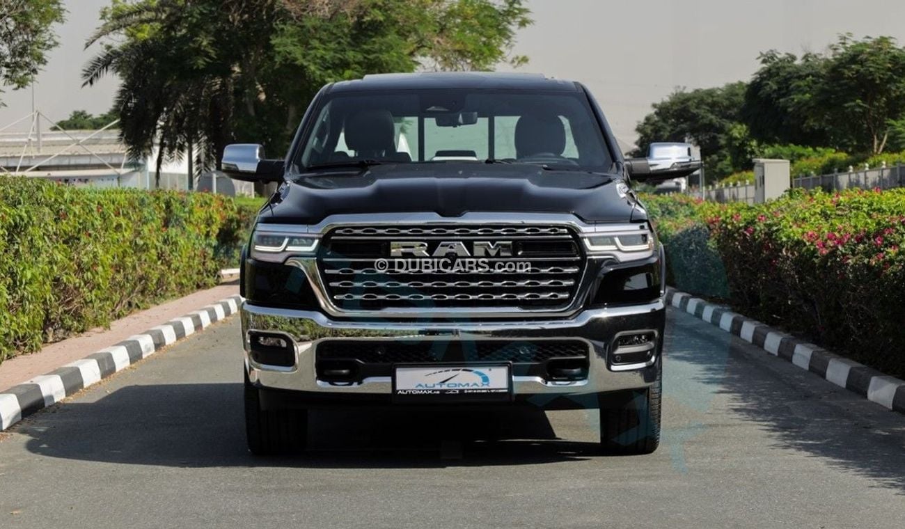 RAM 1500 LIMITED CREW CAB SST H.O 3.0TT GCC , 0Km ,With 3 Years or 60K Km Warranty @Official Dealer