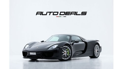 Porsche 918 Spyder Weissach Package | High Performance - Extremely Low Mileage - Road Dominator | 4.6L V8 +2E-engines