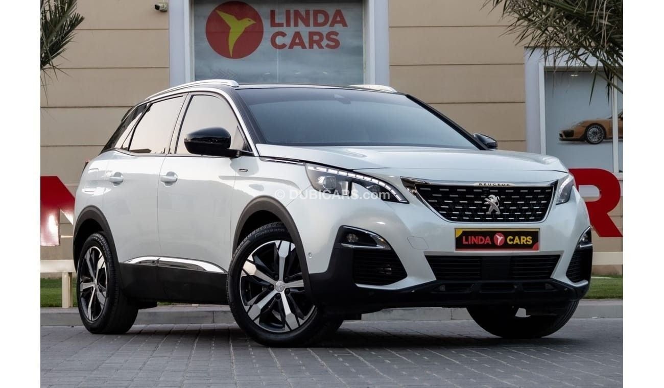 بيجو 3008 GT 1.6L Peugeot 3008 GT Line 2021 GCC under Agency Warranty and Service Contract with Flexible Down-