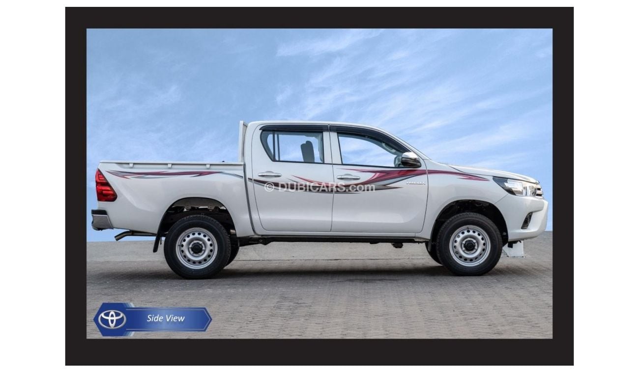 تويوتا هيلوكس TOYOTA HILUX 2.4L 4x4 5-SEATER D/C BSC M/T DSL