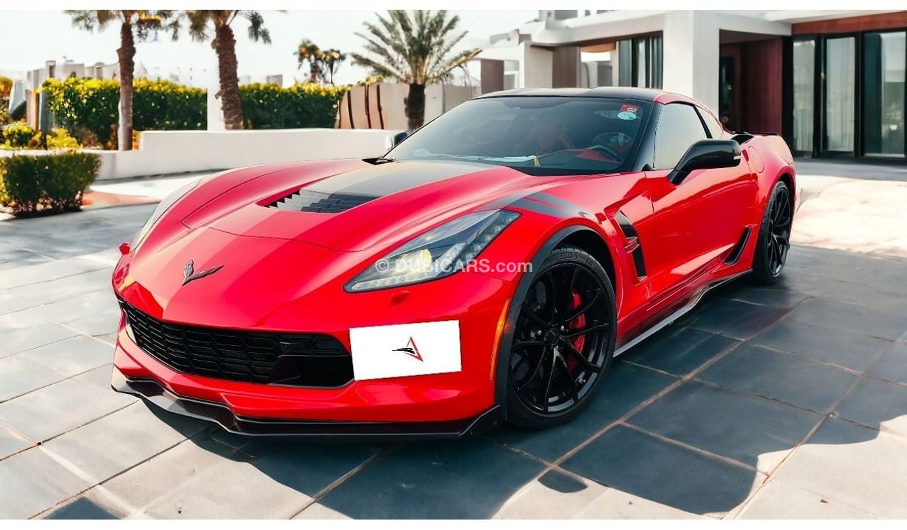 Chevrolet Corvette Grand Sport AED 4430 PM | CORVETTE C7 GRAND COUPE 2017 | GCC | TOP RANGE | LADY DRIVEN