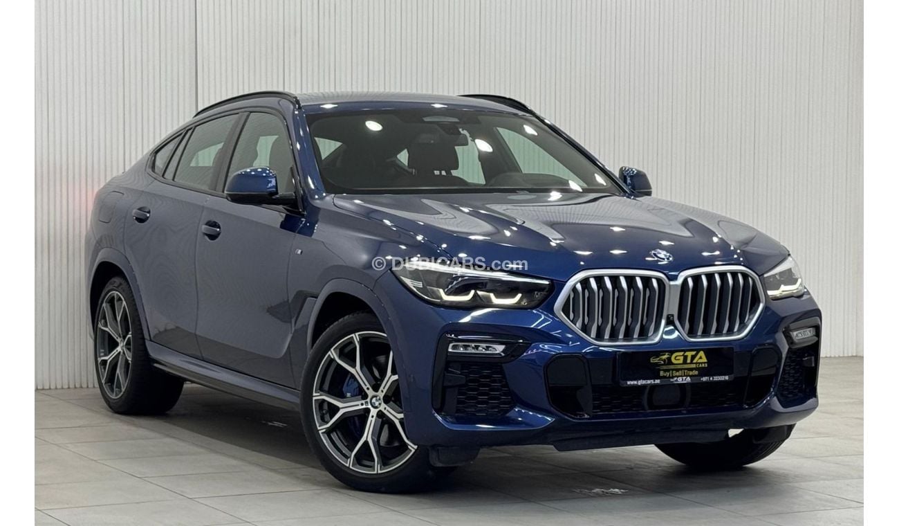 بي أم دبليو X6 40i M Sport 3.0L 2021 BMW X6 xDrive40i M-Sport, Oct 2025 BMW Warranty + Service Pack, Low Kms, GCC