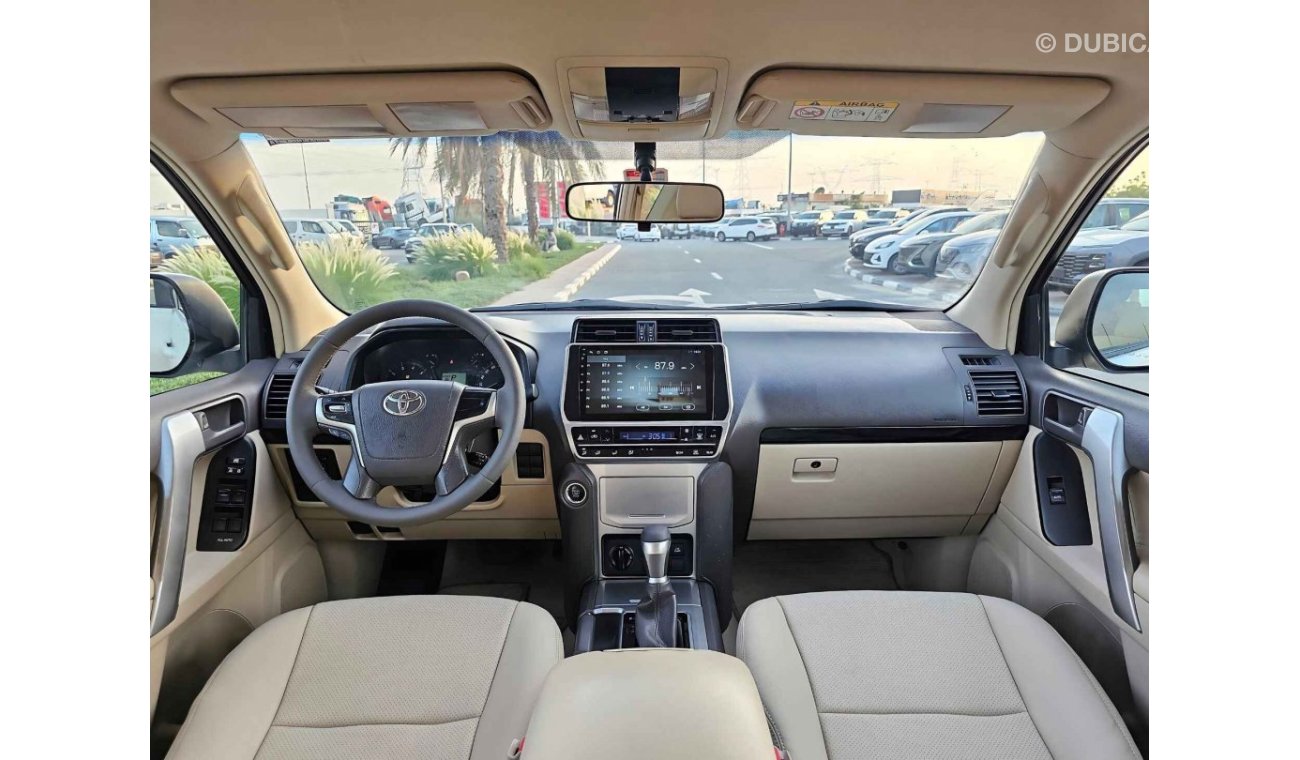 تويوتا برادو GXR V6/ LOW MILEAGE/  LEATHER/ DVD CAMERA/  SPARE UP/ 1670 MONTHLY / LOT#85514