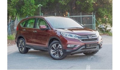 هوندا سي آر في 2015 | HONDA CR-V | EX 2.4L AWD | GCC SPECS | BLIND-SPOT CAMERA | ECO DRIVE | H00801