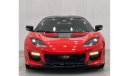 Lotus Evora 2021 Lotus Evora GT, Warranty + Service Pack, Carbon Fiber Package, Very Low Kms, GCC