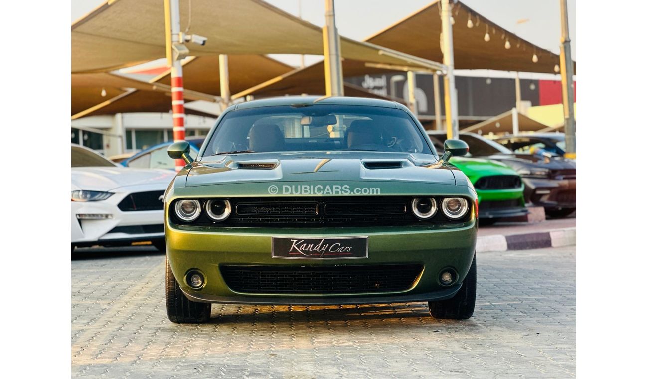 Dodge Challenger SXT 3.6L | Monthly AED 1400/- | 0% DP | Fog Lights | Touch Screen | Cruise Control | # 08618