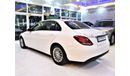 Mercedes-Benz C 180 AMAZING Mercedes Benz C180 1.6L 2016 Model!! in White Color! GCC Specs