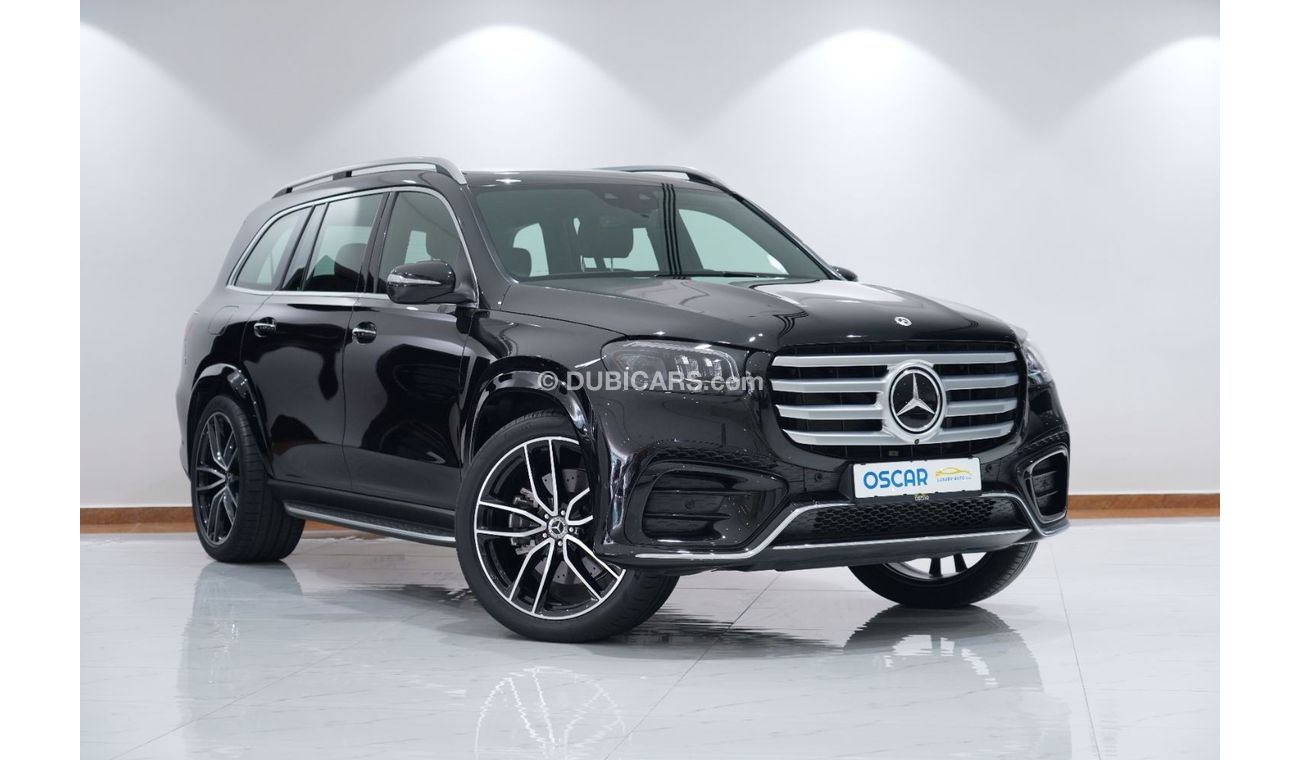 مرسيدس بنز GLS 450 Premium + 3.0L (389 HP) 2024 Mercedes-Benz GLS 450 AMG 4MATIC 3.0TC V6 4WD GCC Gargash Warranty Serv