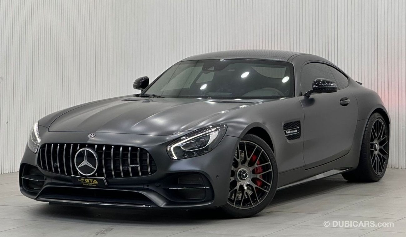 مرسيدس بنز AMG GT Std 2018 Mercedes AMG-GT 50th Edition, Warranty, Full Mercedes Service History, Very Low Kms, GCC Sp