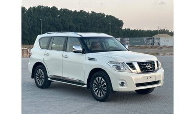 Nissan Patrol LE Platinum MODEL 2017 GCC CAR PERFECT CONDITION INSIDE AND OUTSIDE FULL OPTION 5 camera full electr