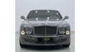 بنتلي مولسان 2014 Bentley Mulsanne, Full Service History, Excellent Condition, GCC