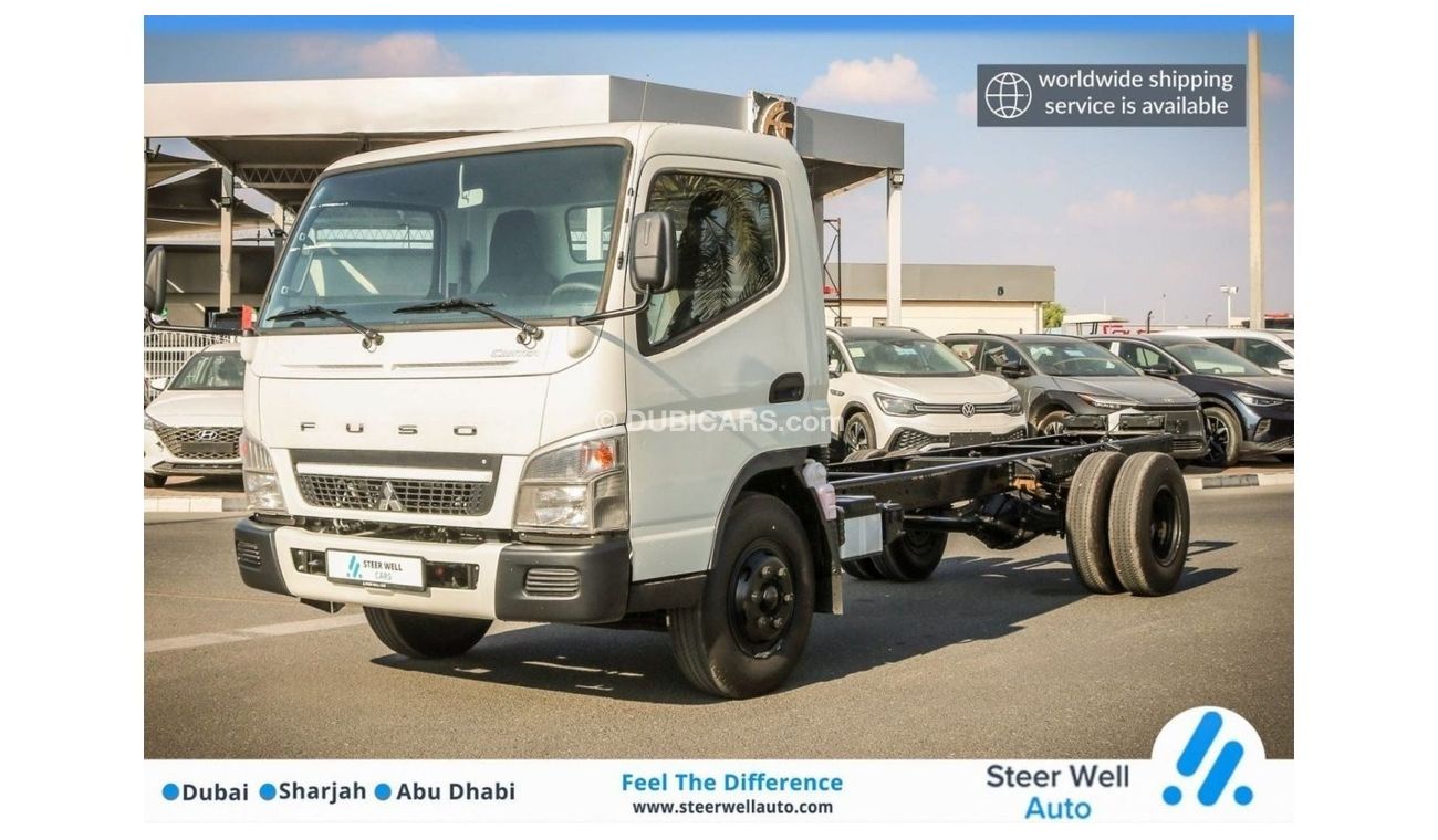 ميتسوبيشي كانتر Fuso 4.2L M/T 4x2 Diesel Long Chassis | 100L Fuel Tank | POWER STEERING | 2023