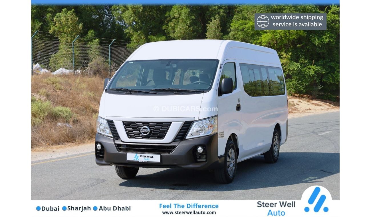 Nissan Urvan Panel Van High Roof 2.5L M/T Petrol High Roof 2.5L High Back 13 Seater / Petrol MT / Good Performanc