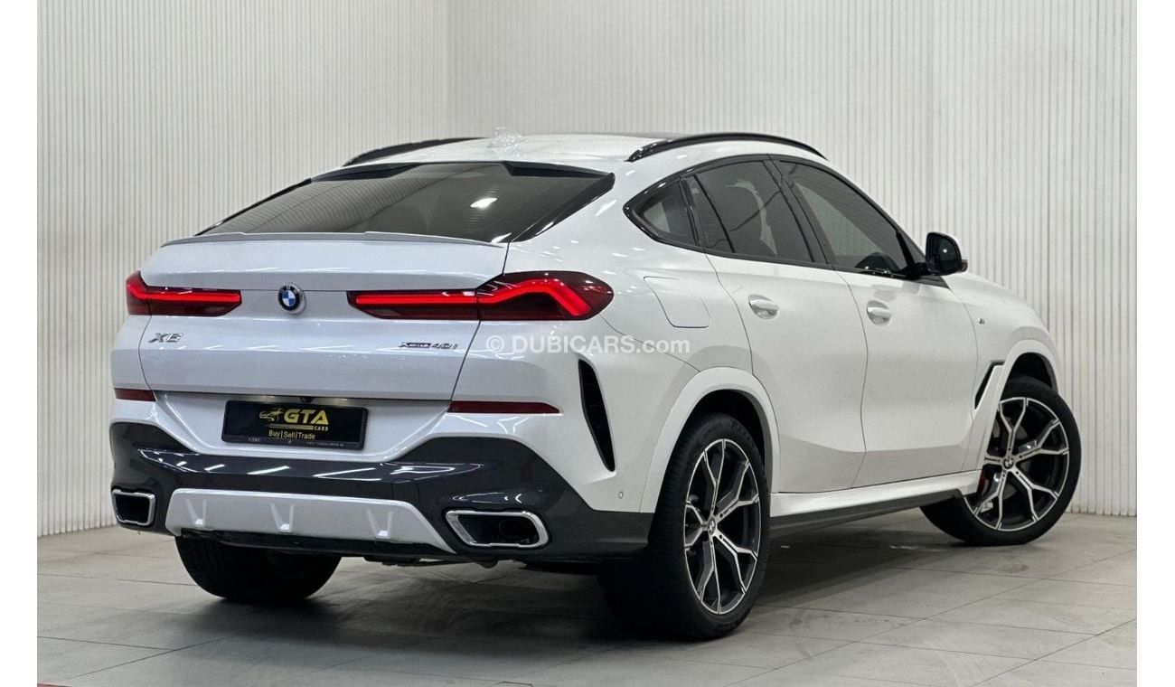 BMW X6 2022 BMW X6 xDrive40i M Sport, Agency Warranty + Service Package, Full Service History, GCC2022 BMW