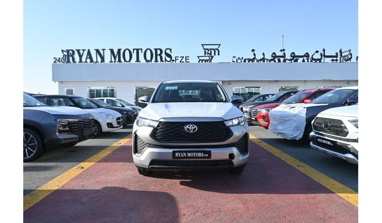 تويوتا إينوفا Toyota Innova 2.0L, FWD Petrol, Color Silver, Model 2024