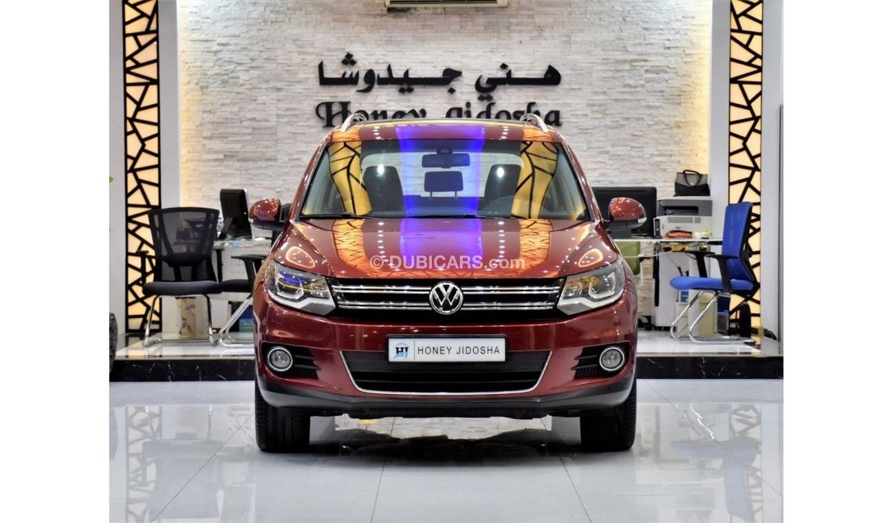 فولكس واجن تيجوان EXCELLENT DEAL for our Volkswagen Tiguan 2.0 TSi 4Motion ( 2015 Model ) in Red Color GCC Specs