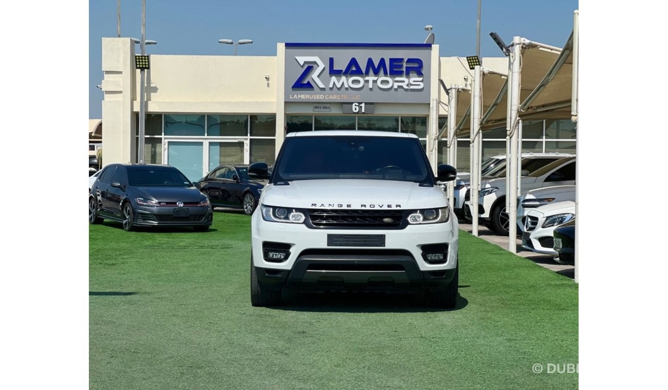 لاند روفر رانج روفر فوج إس إي سوبرتشارج Range rover sport/ 2016 / V8 / Full Option / single owner /2000 Monthly payments