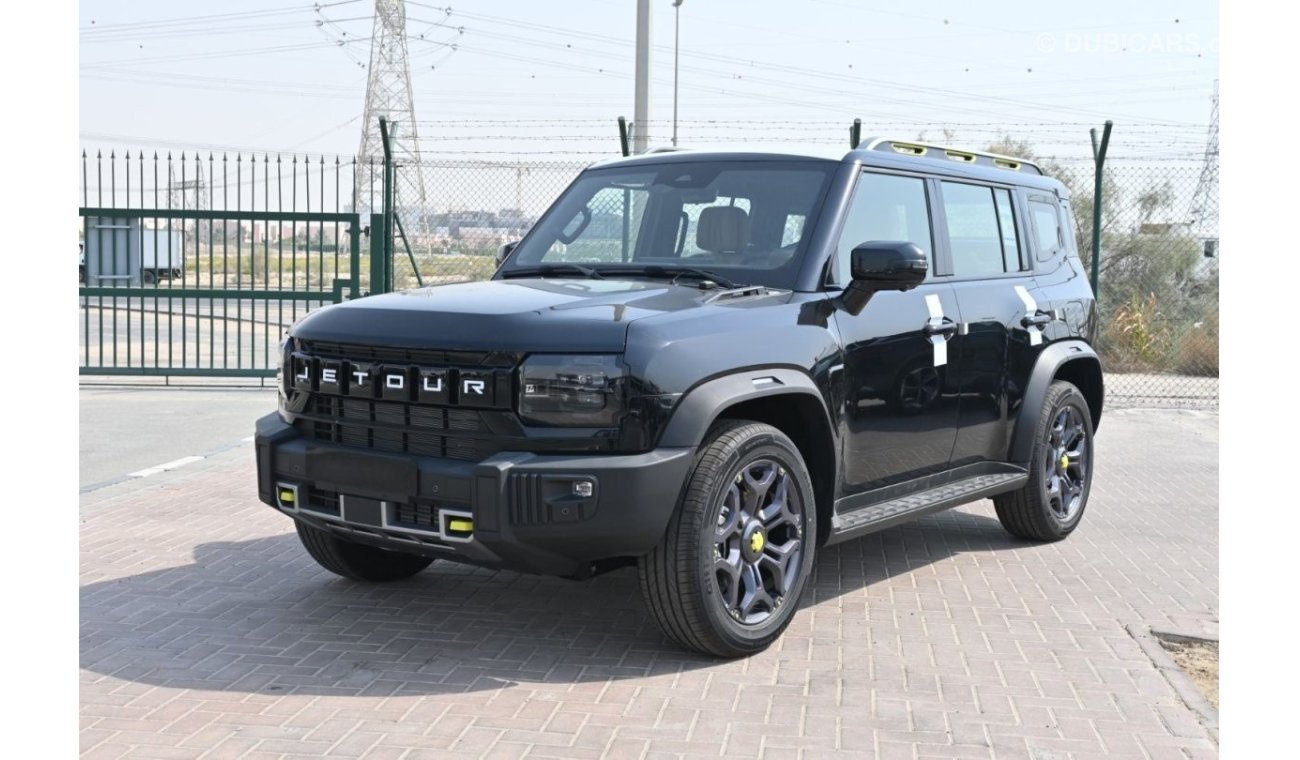 جيتور T2 Jetour T2 2.0L Turbo 4WD Petrol Full Option, Color: Black, Model: 2024, (Export Only)