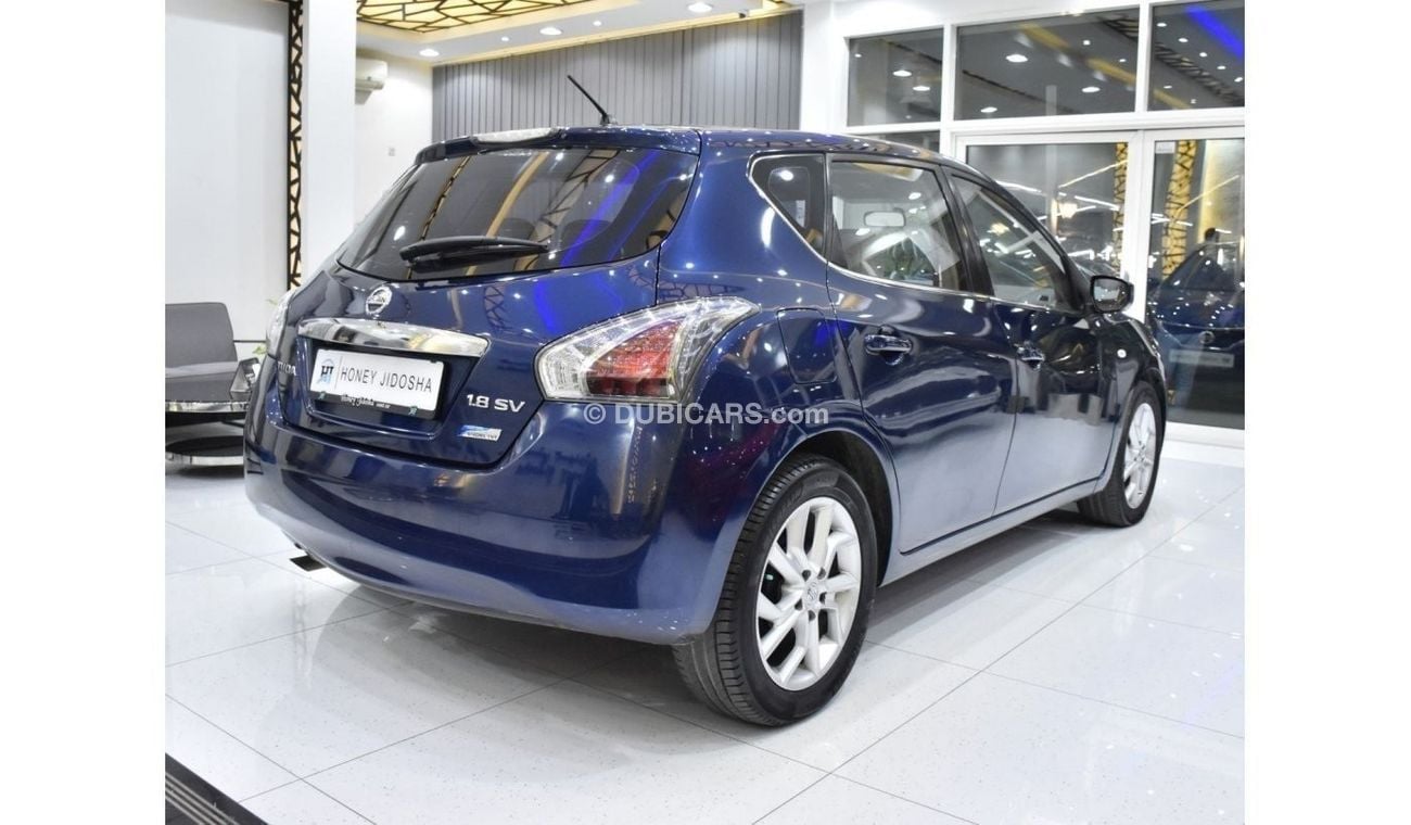 Nissan Tiida EXCELLENT DEAL for our Nissan Tiida 1.8 SV ( 2016 Model ) in Blue Color GCC Specs