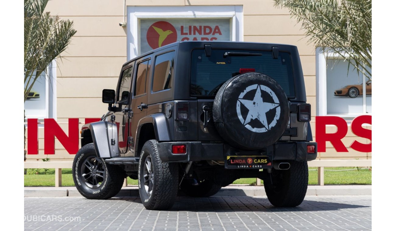 جيب رانجلر Jeep Wrangler Unlimited Oscar Mike Edition 2018 GCC under Warranty with Flexible Down-Payment.