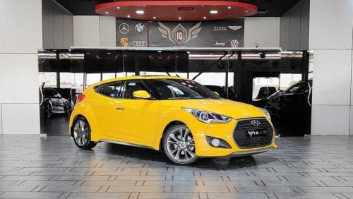 Hyundai Veloster AED 700 P.M  | 2016 HYUNDAI VELOSTER TURBO 1.6L | GCC | PANORAMIC ROOF