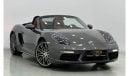 Porsche 718 Boxster Std 2020 Porsche 718 Boxster, August 2025 Porsche Warranty, Full Porsche Service History, GCC