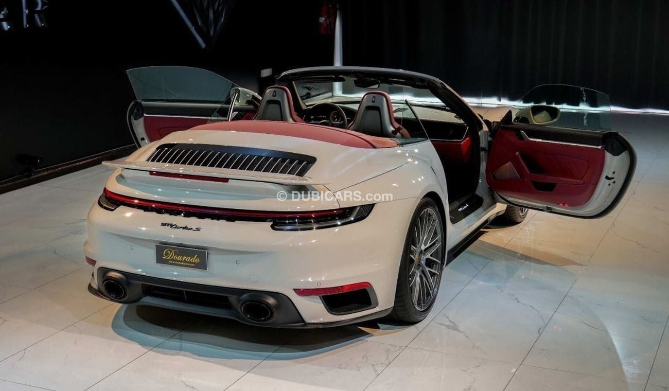 بورش 911 Cabriolet | Brand New | 2024 | Crayon | Interior Red Bordeaux