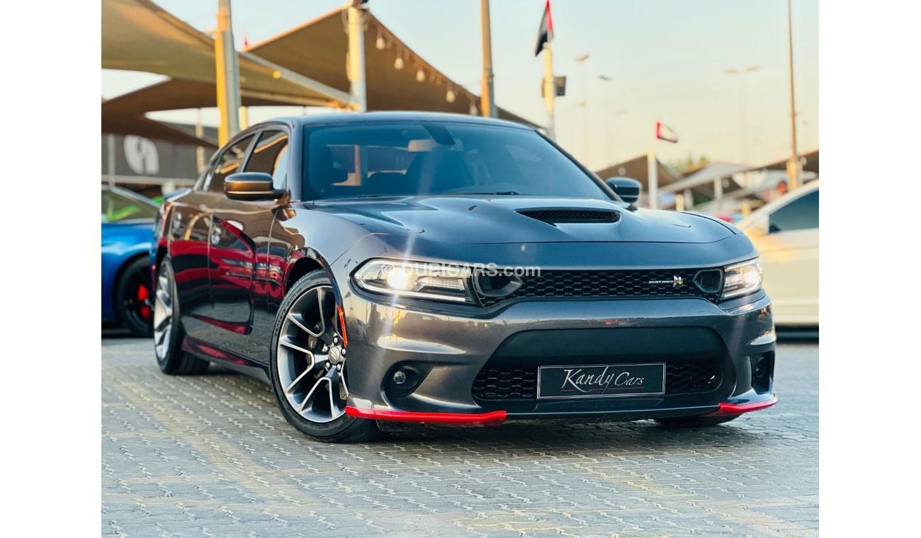 Dodge Charger SRT ScatPack | Monthly AED 1650/- | 0% DP | Blindspot | Fog Lights | Touch Screen | # 19448