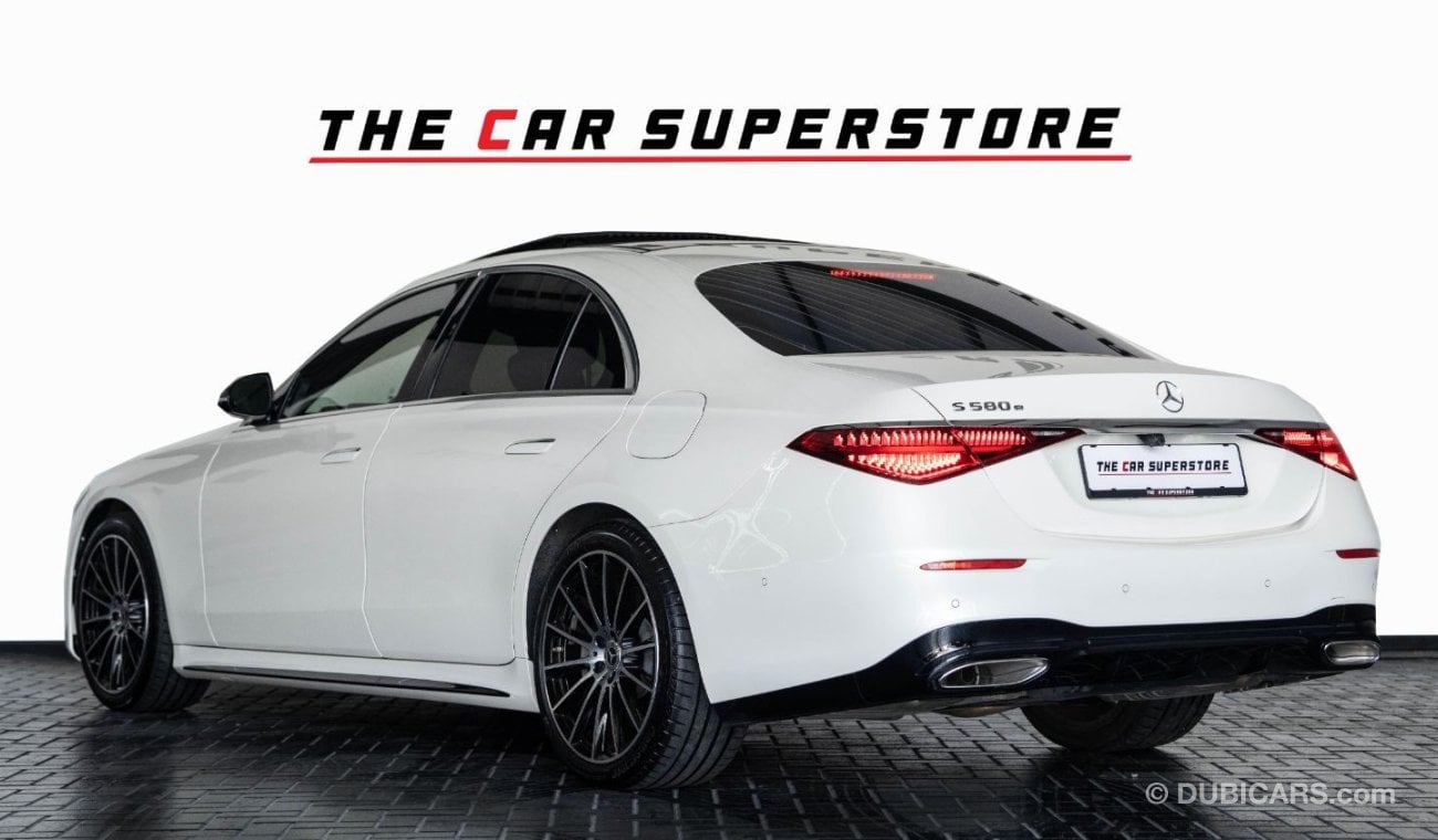 مرسيدس بنز S 580 2021 - MERCEDES BENZ S580e - PLUG IN HYBRID - EUROPEAN SPEC - EXCLUSIVE CAR