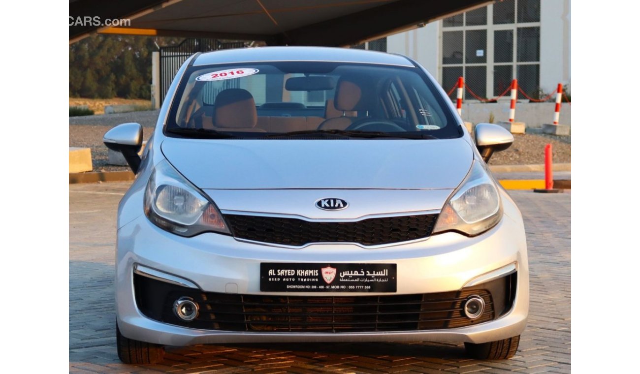 Kia Rio Kia Rio 2016 GCC EXCELLENT CONDITION WITHOUT ACCIDENT