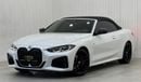 بي أم دبليو M440i xDrive 3.0L 2023 BMW M440i xDrive M-Sport Convertible, Nov 2026 BMW Warranty + Service Pack, Very Lo