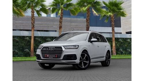 أودي Q7 S-Line | 2,409 P.M  | 0% Downpayment | Excellent Condition!