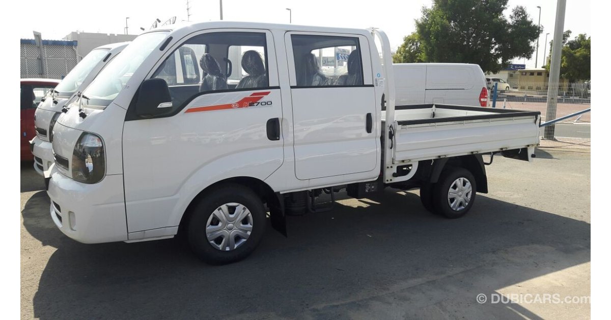 Kia K2700 DOUBLE CABIN for sale: AED 48,000. White, 2018