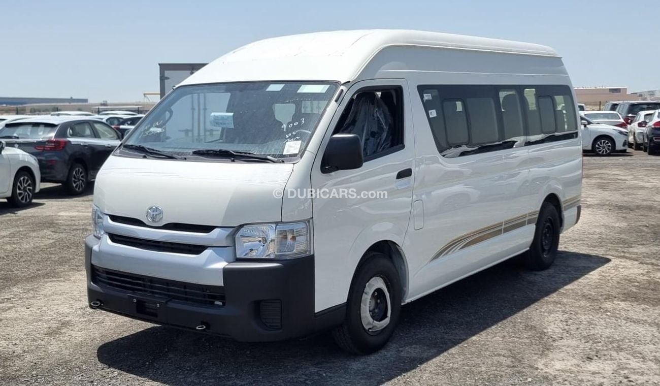 تويوتا هاياس TOYOTA HIACE 2.7 13 STR MT HIGHROOF 2024 MODEL