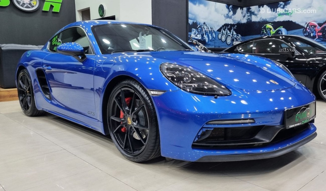 Porsche 718 Cayman GTS 2.5L PORSCHE 718 CAYMAN GTS 2018 GCC FULL SERVICE HISTORY FROM PORSCHE FOR 275K AED